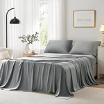 Best Accuratex Cooling Sheets Queen Size Grey - Viscose Made From Bamboo, Luxury. Fixed Price $95.47.