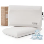 COOLOO8 Memory Foam Pillows Queen Size Set Of 2 Contour Cooling Cervical. Fixed Price $124.67.