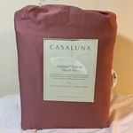 Casaluna Supima Sateen Sheet Set Full Rose 500 Thread Count. Fixed Price $39.95.