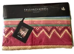 New Sealed Collier Campbell Gypsy Dance Twin Flat Sheet 66"X96". Fixed Price $36.40.