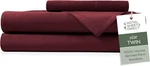 Hotel Direct 3 Piece Bed Set Twin Size 100% Viscose - Burgundy. Fixed Price $39.99.