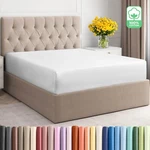 400 Thread Count Fitted Sheet Only, 100% Cotton Soft Sateen By Cgk Linens. Fixed Price $44.99.
