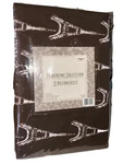 Paris Eiffel Tower Pillow Case Set Brown/pink Florentine Collect Ehf Q30X20 Nos. Fixed Price $14.97.