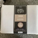 Hotel Style 1000 Thread Cotton Luxury Sheet Set King Platinum Silver New. Fixed Price $58.99.