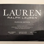 Lauren Ralph Queen Sheet Set Dunham Sateen Oat Tan 300TC Cotton Luxury. Fixed Price $52.99.
