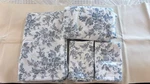 Laura Ashley - Full Sheets, Cotton Flannel Bedding Set, 2 Pillowcases. Fixed Price $28.00.
