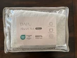 Dapu 100% French Flax Linen King Luxury Sheet Set 4PCS Size. Fixed Price $95.00.
