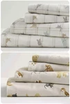 Cuddl Duds Heavyweight Flannel Sheet Set, 4PC, Sz Q Or K, Brand New. Fixed Price $37.79.