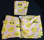 Twin Sheet Set Emoji-gently Used. Fixed Price $8.99.