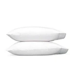 Matouk M236 Ansonia King Size Pair P/cases 100% Egyptian Cotton Percale Sterling. Fixed Price $43.99.