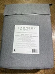 Laundry Shelli Segal King Sheet Set Extra Deep Pocket 100% Cotton Gray Chambray. Fixed Price $59.85.