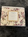 Twin Piece Sheet Set 350 Thread Count Fits Mattress Up To 17. Fixed Price $20.00.