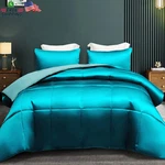 Whale Flotilla 3-PIECE Reversible Silky Soft King Size Comforter Bedding Set, Lu. Fixed Price $57.46.