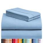 Luxclub 6 Pc Set Deep Pockets 18" Eco Friendly Wrinkle Free. Fixed Price $49.69.