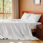 Sheets Queen 600TC Egyptian Cotton 100% Sateen 4PC White Sonoro Kate Size Thread. Fixed Price $89.99.