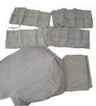 Jennifer Adams Home Eternal 4-PIECE Sheet Set Gray King Size 726232 *used. Fixed Price $49.99.