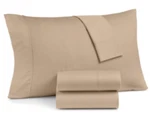 Aq Textiles Grayson 950 Thread Count 4-PC. Extra Deep Sheet Set Queen Taupe. Fixed Price $35.30.