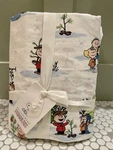 New Pottery Barn Charlie Brown Christmas Sheet Set King. Fixed Price $145.00.