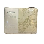 New Waverly King Sheet Set Garden Room Paradise Island Palm Boho Vintage 2001. Fixed Price $69.99.