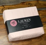 Nwt Lauren Ralph King Size Dunham Sateen Peony Pink Sheet Set 100% Cotton. Fixed Price $89.97.