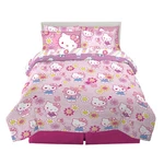 Comforter Set 7 Piece Full Size Super Soft Hello Kitty Kids Bedding Franco Sheet. Fixed Price $154.99.