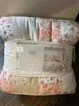 Farmhouse By Rachel Ashwell Patchwork Floral Roses King Comforter & Shams 3PC. Fixed Price $129.99.