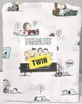 Peanuts Snoopy Sleepy Yawn Twin Sheet 3 Pcs Set By Berkshire Woodstock. Fixed Price $34.44.