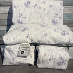 Laura Ashley Full Sheet Set Jessika Fleur Lavender 100%COTTON Cottage Farm. Fixed Price $26.00.
