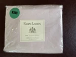 Nwt Vintage Ralph Lauren Whitfield Pink Floral Estate King Flat Sheet Only. Fixed Price $244.00.