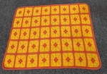 American Girl Melody Ellison Bed Reversible Knit Coverlet Blanket For 18" Doll. Fixed Price $29.99.