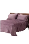 Berkshire Velvetsoft Sheet Set With Extra Pillowcases Purple. Fixed Price $59.99.