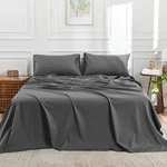 Doz 100% Long Staple Cotton Sheet Sets, Classic Crisp Percale Weave, Breathab.... Fixed Price $41.51.