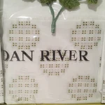 Queen Set Dan River Fine Muslin Sheet & Pillowcases All Cotton Made U.s.a.. Fixed Price $24.81.