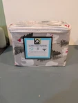 Living Quarters Flannel Queen Sheet Set Polar Bear & Pine Tree 100% Cotton Nos. Fixed Price $39.99.