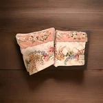 Vtg Jc Penney Pillow Shams Pink White Floral Flowers 20"X 26" 1980'S 90'S New. Fixed Price $30.99.