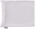 Bucky Natural Bedding Collection, Travel Duo Pillow Cover, 14X11", White. Fixed Price $15.70.