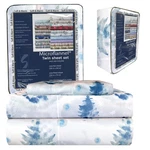 Thermee Micro Flannel Twin-size Sheet Set Machine Wash Dry No Pilling 14 Deep. Fixed Price $110.06.