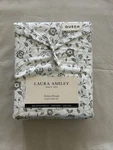 New 4PC Laura Ashley Queen Sheet Set French Country Floral Miranda Green & White. Fixed Price $66.49.