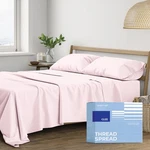 Thread Spread 100% Cotton California King Sheet Sets - 400 Count Pc. Fixed Price $105.01.