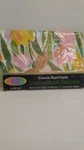Vtg New Cannon Royal Family Twin Flat Bed Sheet Tulip Sunday Firefly Yellow. Fixed Price $25.00.