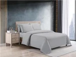 Kathy Ireland Home Ulta Soft Cool Max 6PC Solid Microfiber King Sheet Light Gray. Fixed Price $53.00.