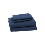 Amazon Basics Lightweight Super Soft Easy Care Microfiber Bed Sheet Set With .... Fixed Price $39.62.