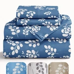 Microfiber 4 Piece Floral Bed Set Queen King Full Hotel Quality. Fixed Price $18.99.