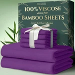 Decolure 100% Viscose Derived From Bamboo Sheets King Size 6PCS - Ultra Soft .... Fixed Price $104.91.