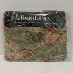 Ralph Lauren Charlotte Iv Sage Green Damask Floral Twin Flat Sheet Open Package. Fixed Price $42.99.