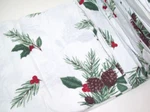 Home Collection Ashley Cooper Pine Cone Berry Flannel Cotton King Sheet Set. Fixed Price $45.50.