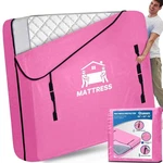 Mattress Bags Queen 82 X62 X15 Waterproof Storage Pink Heavy Duty Betu Moving. Fixed Price $59.99.