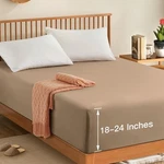 Manyshofu Extra Deep Pocket Sheet - 1800 California King, Taupe. Fixed Price $27.11.