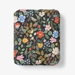 Strawberry Fields Classic Cool Cotton Percale Fitted Bed Sheet - Black, King. Fixed Price $41.99.