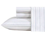 Nautica Beaux Stripe Blue Queen Linen Set 100 Cotton Percale Bedding. Fixed Price $52.19.